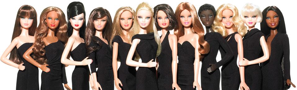 barbie tubino nero- little black dress- non si dice piacere