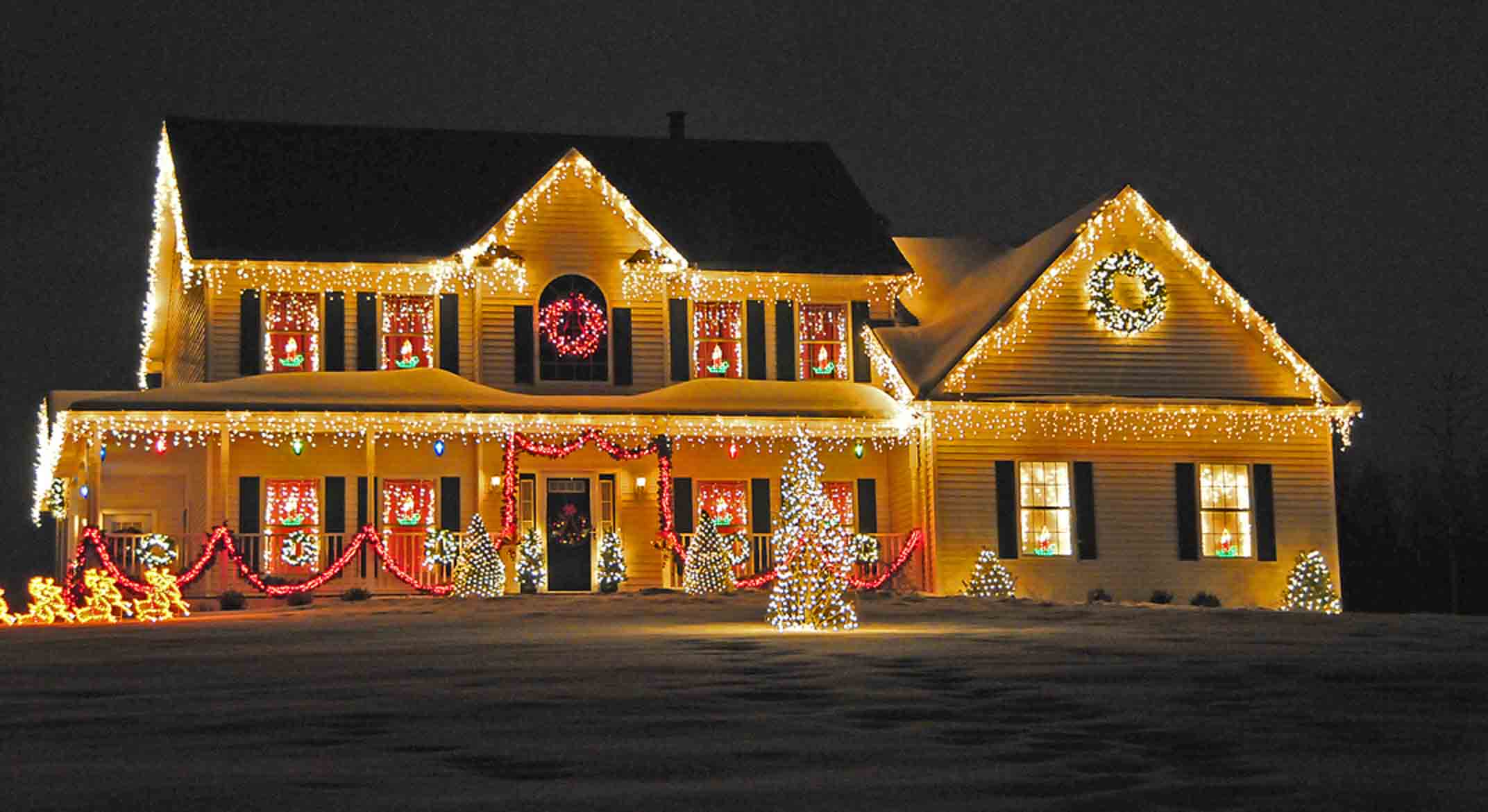 christmas-lights-house- luci natale las vegas kitsch