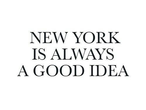 new york is alway a good idea- natale a new york