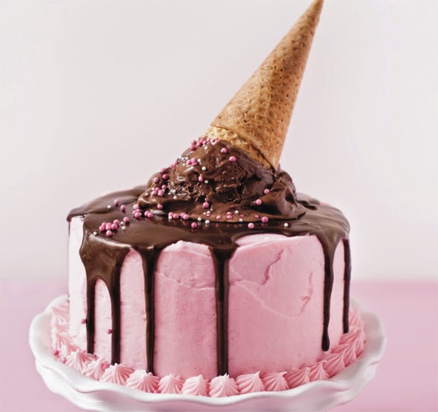 torta cono gelato compleanno